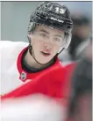  ?? COLLEEN DE NEVE/ CALGARY HERALD ?? He’s not very big, but Flames left winger Johnny Gaudreau is having a great season.