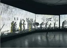  ?? STUDIO HANS WILSCHUT ?? Instalació­n More Sweetly Play the Dance de Kentridge