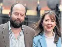  ??  ?? Nick Timothy and Fiona Hill