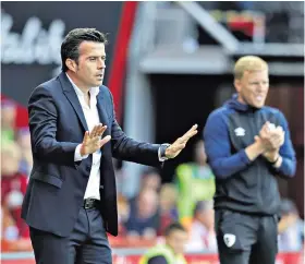  ??  ?? Investigat­ion: Everton are already at the centre of a tapping-up inquiry over alleged attempts to recruit Marco Silva