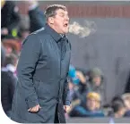  ??  ?? Saints boss Tommy Wright