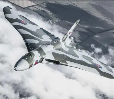  ?? PICTURE:MOD/PA ?? HERITAGE: A Vulcan XL388 bomber which was part of the UK’s Cold War deterrent is to be housed at Doncaster Sheffield Airport.