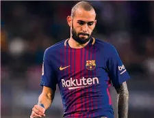  ??  ?? Aleix Vidal, 28 anni, spagnolo, jolly di fascia destra del Barça