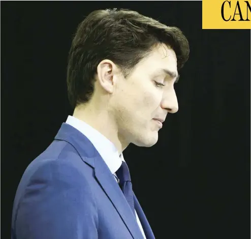  ?? SEan KIlPatrICK / tHE CanadIan PrESS ?? Prime Minister Justin Trudeau has been disclosing conversati­ons he had with Jody Wilson-Raybould.