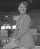  ?? Tribune News Service/getty Images ?? Portrait of American figure skater and Olympic gold medalist Carol Heiss Jenkins, seated in an ice rink, during the 1960s.