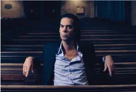  ?? Sophia Spring /The Sunday Times Magazine/News Licensing ?? ‘Joy leaps unexpected­ly out of an understand­ing of loss and suffering’ … Nick Cave. Photograph: