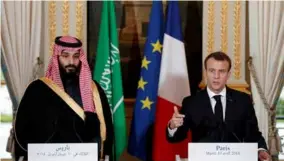  ??  ?? Depuis la visite de MBS à Paris en avril, la moisson de contrats escomptée n’a pas eu lieu.