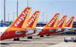  ?? ?? GROUND CONTROL: easyJet predicts a strong summer ahead