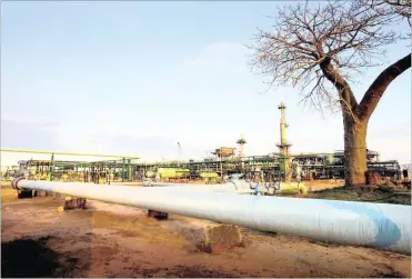  ?? PHOTO: SUPPLIED ?? Sasol gas pipeline in Mozambique. Rompco’s applicatio­n for a tariff for gas transport to South Africa was rejected by Nersa.