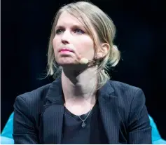  ??  ?? Manning speaks during the C2 conference in Montreal, Quebec. — AFP photo