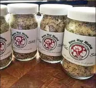  ?? ?? You can pick up a jar of famous garlic salt at Essex Garden Club’s May Market.