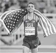  ?? ANDREW P. SCOTT, USA TODAY SPORTS ?? Olympic gold medalist Matthew Centrowitz will headline the men’s field of the 5th Avenue Mile on Saturday.