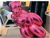  ?? RP-FOTO: WUK ?? Wurde die Plastik „Baloon Venus“beim Transport nach Düsseldorf beschädigt? Am 13. Dezember soll es ein Urteil dazu geben.