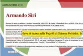  ?? Ansa ?? La richiesta Il caso è stato sollevato su Twitter dal prof. Riccardo Puglisi, che ha poi chiesto all’Università di Genova di confermare il titolo. Risposta: “Trattasi di dato personale protetto”