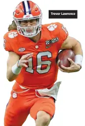  ??  ?? Trevor Lawrence