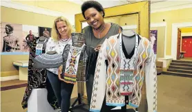  ?? Picture: WERNER HILLS ?? CULTURAL THREADS: The Nelson Mandela Metropolit­an Art Museum is hosting the exhibition Mother Tongue