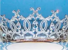  ??  ?? PIEZA. La tiara de Portland fue hecha para la duquesa Winifred Anna Dallas-Yorke en 1902