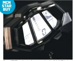  ??  ?? MCN STAR BUY Snazzy MT-125 even boasts a fancy, comprehens­ive, digital LCD dash