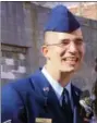  ?? PHOTO COURTESY OF ARLENE WAGNER ?? Peter Taub, dressed in his United States Air Force uniform, on his wedding day.