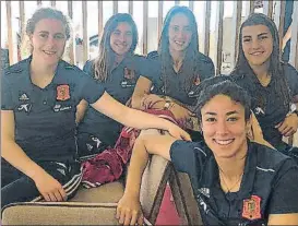  ?? FOTO: RFEF ?? Las jugadoras españolas buscan realizar un buen papel en esta competició­n