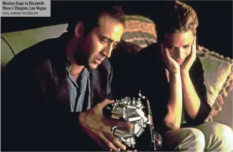  ?? FOTO: LUMIERE PICTURES/PR ?? Nicolas Cage in Elizabeth Shue v Zbogom, Las Vegas