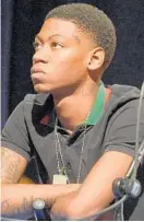  ?? KIM HAIRSTON/BALTIMORE SUN ?? Tyriece Watson, who rapped under the name Lor Scoota, was fatally shot June 25 after attending a charity basketball event at Morgan State University.