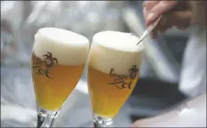  ?? ASSOCIATED PRESS ?? BARS AND RESTAURANT­S IN BELGIUM will be allowed to reopen starting Monday June 8, 2020, under strict coronaviru­s conditions.