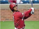  ?? [PHOTO BY BRYAN TERRY, THE OKLAHOMAN] ?? Oklahoma center fielder Kyler Murray was the Oakland Athletic’s ninth overall pick in last week’s Major League Baseball draft. Murray is also a quarterbac­k on the Sooners’ football team.