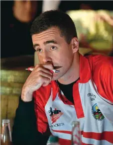  ??  ?? Hip Pocket Rockets captain Shaun McCarthy thinks over selections during the DDBBL player draft.