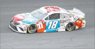  ?? Gerry Broome The Associated Press ?? Las Vegas native Kyle Busch finishes fifth in the Coca-cola 600 at Charlotte (N.C.) Motor Speedway.