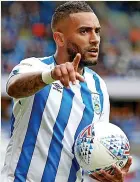  ?? ?? Danny Simpson during his short spell with Huddersfie­ld Town