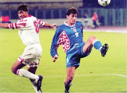  ?? REUTERS ?? Davor Suker, una de las primeras estrellas de la Croacia independie­nte