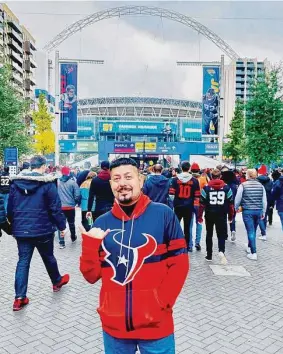  ?? Courtesy Carlos Rodgriguez ?? “I’m a true fan, through ups and downs, wins and losses. I’m there,” says Carlos Rodriguez, 60, whose dad used to drive him up from Brownsvill­e to go to games.