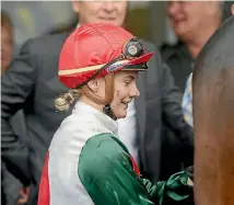 ?? PHOTO: TRISH DUNELL ?? Cambridge jockey Danielle Johnson copped a five day suspension at Hastings.