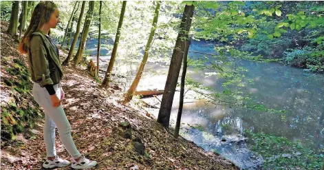  ?? SZ-ARCHIVFOTO: BECKER&BREDEL ?? Eine trübe, stinkende Kloake war der Kobenhütte­r Weiher im Herbst 2016.