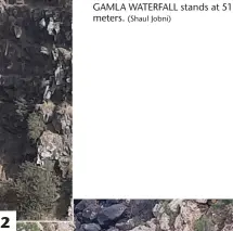  ?? ?? 2
GAMLA WATERFALL stands at 51 meters. (Shaul Jobni)
