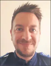  ??  ?? PCSO Adam Atkinson is having his head shaved for charity to support his mum’s journey through treatment for breast cancer.