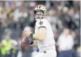  ?? AFP ?? Saints quarterbac­k Drew Brees during a game last season.