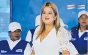  ??  ?? Elsa Noguera, candidata a la Gobernació­n.