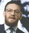  ?? REUTERS ?? Mixed martial arts fighter Conor Mcgregor says he has scheduled a UFC fight for January.