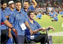  ?? ?? There seems to be an unwillingn­ess to make society more accessible, says Jordon Milroy – the first Samoan to compete at the Para World Sailing Championsh­ips and who represente­d Samoa at the Pacific Games in sailing.