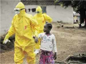 ?? BILD: SN/AP ?? In Liberia kommt es immer noch zu neuen Ebola-Ansteckung­en.