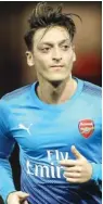  ??  ?? Mesut Ozil