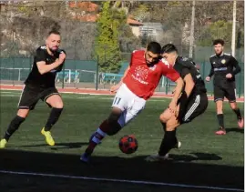  ?? (Photo F. W.) ?? Hamza Jemaguer a scellé le score en fin de match.