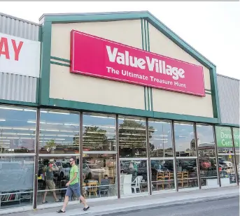  ?? WAYNE CUDDINGTON ?? A former worker at the Value Village at 1824 Bank St. who was charged with fraud has filed a civil suit against Value Village alleging sexual harassment.