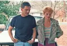  ??  ?? Young Tonya Harding (Margot Robbie) falls hard and fast for the oafish Jeff Gillooly (Sebastian Stan). NEON