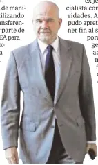  ?? RAUL DOBLADO ?? El expresiden­te Manuel Chaves