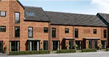  ?? ?? An artist’s impression­s of the new homes