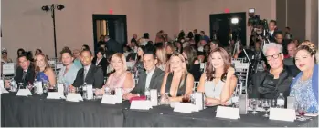 ??  ?? El jurado del certamen Miss Mundo Latina 2018 que se realizó el 13 de agosto en Orlando.