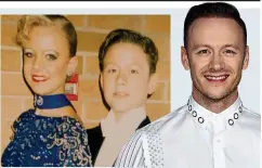  ??  ?? DANCING is in the family for KEVIN CLIFTON, pictured with sister Joanne, also a Strictly star. After last year’s win with now-girlfriend Stacey Dooley, he’s paired with Anneka Rice.